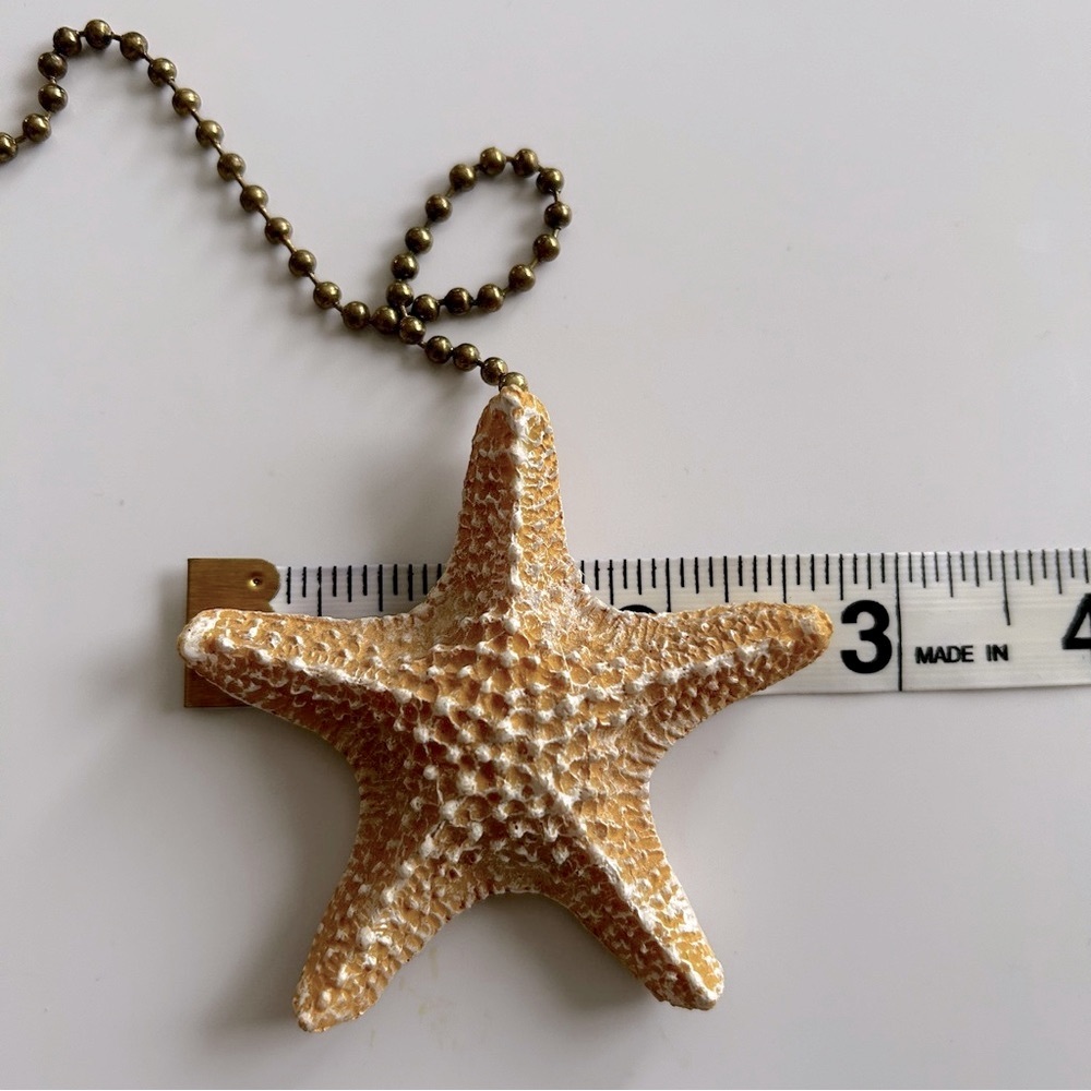 Starfish Ceiling Fan/Light Pull Chain - Picture 3 of 6